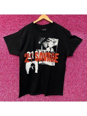 21 Savage American Dream Swords Two-Sided T-Shirt XL